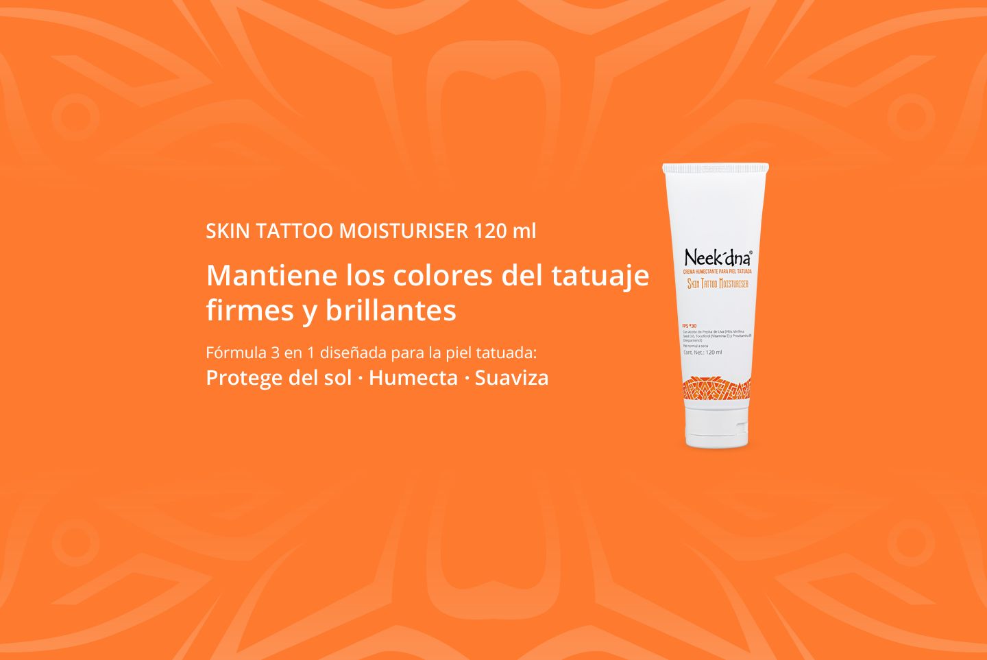 Crema Humectante para piel tatuada Neek'dna Skin Tattoo Moisturiser