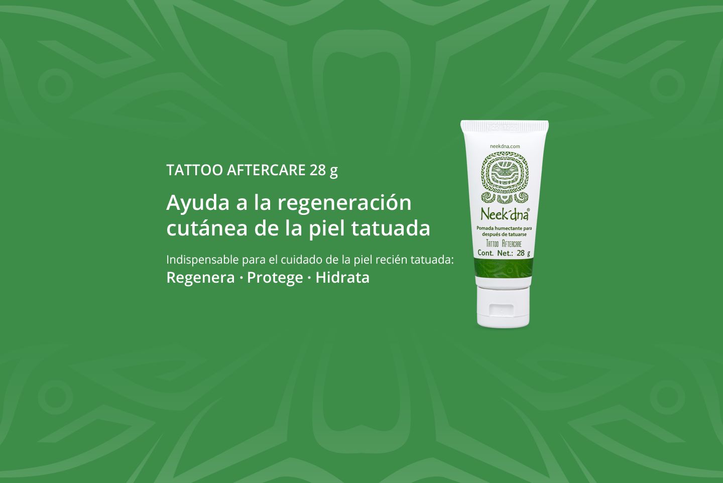 Pomada Humectante para después de tatuarse Neek'dna Tattoo Aftercare